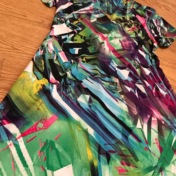 Dream Dance Dress, a Boutique Line Made in U.S.A. Comes in a Color Splash Design - Picture 8 of 11